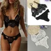 Lingerie en dentelle à bretelles pour femmes, sous-vêtements Sexy, vêtements de nuit, string, ensemble de poupée, nouveau