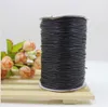 1mm 200Yards high quality Waxed Cotton Cords For Wax Jewelry Making DIY Bead String Bracelet Sewing Leather Necklace