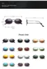 Designer de marca Metal Frame Moldes Oval Glasses Men Women steampunk Moda Glasses Retro Vintage Sun Glasses com estojos de varejo e Box4356648