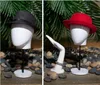 Hot Sale !! Beste kwaliteit mode mannequin hoofd met basis voor hoed display