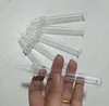 Nuovo ugello di aspirazione in vetro colorato Glass Bbong Wwater Pipe Smerigliatrice per unghie in titanio, gorgogliatori di vetro per tubi da fumo Colori misti
