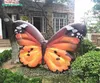 Concert Animal Mascot 2m/4m kleurrijke opblaasbare vlinder kunstmatige kunstmatige voor park/country tuin en evenement