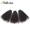 BellaHair Brazilian Hair 9A Afro Kinky Curly 10-24 inch Indian Bundles Malaysian Cambodian Peruvian Virgin Weaves