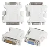 wholesale DVI DVI-I Male 24+5 24+1 Pin to VGA Female Video Converter Adapter Plug for DVD HDTV TV D 300pcs