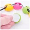 Hot sell Attractive Cable Clip Desk Tidy Wire Drop Lead USB Charger Cord Holder Organizer Holder Line Accessories lin2396