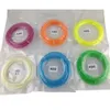 DHL/FedEx Free 20colors / BAG 3D Printer Pen Filament ABS/PLA 1.75mm 3D Printing Pen Material 20 Color 10M / Pack