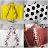 200*150cm Baseball Football blanket Sherpa Softball Blanket Sports Theme Hooded Cape Soccer Bathing Towel Swadding Outdoor Gadgets GGA780