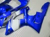 Högkvalitativ kit för Yamaha R1 2000 2001 Vitblå Fairings YZF R1 00 01 TT50