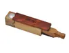 New pure handmade wooden pipe telescopic single hole cigarette holder cigarette holder RAW pipe