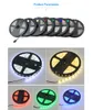 Tira de luces LED SMD 5050 resistente al agua 5M 12V decoración lámpara de cadena LED 60LEDsM RGB RGBW RGBWW amarillorosaazulverderojo 11 Col3551126