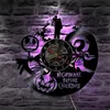 Vinylwandkunst de nachtmerrie voor kerst Jack en Sally LED Back Lamp Clock #R42