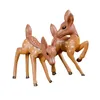 Mini sika artificiale Giraffa Giardina fata Miniature gnomi Mussore Terrari in resina Figurine artigianali decorazioni per la casa Micro Lands9138661