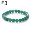 Bracciale da meditazione Mala da 8 mm, perline di pietre preziose naturali da donna, Chakra, Reiki, cristallo di guarigione, braccialetto elastico semi prezioso