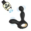 Nuovo massaggio prostatico remoto per uomini Gay Anal Butt Plug USB massaggiatore prostatico riscaldamento vibratore per giocattoli sessuali maschili per uomini9827150