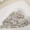 300 Pcs/lot alliage fait avec amour coeur charmes Antique argent bronze pendentif à breloques pour collier fabrication de bijoux résultats 11x9mm