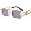 ALOZ MICC Steampunk Sonnenbrille Männer Frauen Legierung Rahmen Quadrat Sonnenbrille Designer Trendy Retro Weibliche Shades Brillen A4538647814