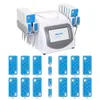 160MW 635 NM-650nm 16 Pads Laser Lllt Cellulitis Removal Body Shaping Slimming Beauty Machine Spa WL-UU1601