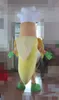 2018 Högkvalitativ Hot Fruit Banana Chef Mascot Kostym Härlig Pig Mascot Kostym