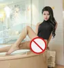 Spedizione Gratuita Nuova biancheria sexy delle donne cosplay nero del merletto di tulle trasparente stretto vestito del corpo del costume da bagno bikini pigiami uniformi appeso al collo b