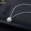 Pendenti delle collane della perla d'imitazione a forma di conchiglia dell'argento sterlina 925 per il regalo della ragazza dei gioielli anallergici di modo delle donne