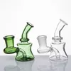 Groothandel Glass beker Bong Rookaccessoires Waterpijpen met 14 mm vrouwelijke gewricht Pyrex Water Bongs Dab Oil Rig Bubbler Filters rookpijp