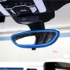 자동차 스타일링 내부 백미러 커버 프레임 장식 커버 트림 스트립 포르쉐 Cayenne Macan 용 3D 스티커 데칼 panamera accessories