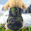 Autunno Inverno Vestiti mimetici Vestiti per animali domestici Fornitura di prodotti Cappotto per cani di piccola taglia Tidy Costume da supereroe Cucciolo di pile266U