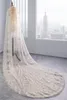 High Quality Champagne White Ivory Wedding Veil Appliques Lace Beaded Bridal Veils Bride Accessories For Dresses QC11828141322