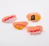 Halloween Horror Zombie Vampire Falsche Zähne Prothese Kostüm Lustige Dental Gefälschte Faule Zähne Requisiten Kostüm Party Dekor