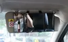 Faltbares Auto Sonnenvisor Kosmetischer Spiegel großer Größe Verstellbarer Make -up -Spiegel für Damen mit Hakenschleifenklebeband289b