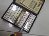 Großhandelspreiswertes bewegliches Retro chinesisches Mahjong seltenes 144 Mah-Jong Versatz-Stück mit Kasten-Spitzen