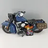 Billig Cartoon Biker Baby Little Boy Rider Motorcykel Broderi Patch Iron on Badge för barnkläder 4 Inch 254Q
