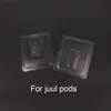 Nieuwste Damp Peulen Plastic Verpakking Clam Shell voor Pods Ultra Draagbare Vape Pen Lege Cartridges Pods Gratis verzending