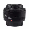 Livraison gratuite YN 50MM F1.8 Objectif à mise au point automatique à grande ouverture pour Canon EF Mount EOS 760D 750D 700D 70D 80D 1300D 7D 6D 5D Camera, AF / MF