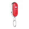 mini novelty Lighting key finder White LED Locator Find Lost Keys Chain Keychain Whistle Sound Control