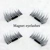 4 pcs / pares magnéticos Eyelashes Extension Eye Beauty Maquiagem Acessórios Macios Cabelo Magnético Eyelashes Dropship Cílios Falsos