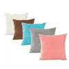 Pillow Case for Sofa Candy Colors Solid Corduroy Throw Cushion Cover Home Decor Pillow Covers Decorative Almofadas Vintage #7420