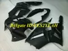 Injectie Mold Fairing Kit voor Kawasaki Ninja ZX12R 02 03 04 05 ZX-12R ZX 12R 2002 2003 2004 Flat Black Backings Set