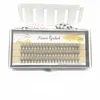 60 st / set mink ögonfransar 0,07mm falska ögonfransar Individuella ögonfransar 6 8 9 10 12 mm fransar Individuella fransar Makeup Eyelash Extension