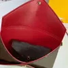 2019 Brands Women's Genuine leather coin purse short hasp 3 set Envelope Bag wallet Card holder Purses pochette kirigami clutch Bag 62034