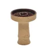 Arabia pot accessories tobacco cooker, two-color single hole ceramic shisha hookah