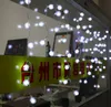 Multi-Color 4M 100 LED Snowball Edelweiss Шторы Строки Рождественские огни Свадьба Праздничный сад Украшение сада