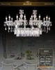 Modern Design K9 Crystal Chandelier Hotel Restaurant Dinging Room Table Top Chandelier Lighting with rectangular Crystal Chandelier Light