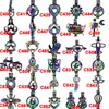 500 style for U choose - Rainbow Color Pearl Cage Love Wish Beads Cage Oyster Mountings Locket Open Pendant