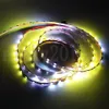 5V WS2812B 5050 RGB LED Pixel Flexible Strip Light Tape 2M 120LEDs Individual Addressable Narrow 5mm Width Magic Full Color Changing Chasing IP30