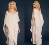 Grecian Tanrıça Şifon Anneler Elbise Sapanlar Ile Ucuz Kat Uzunluk Uzun Zarif Kadın Elbise Gelin Damat Elbise Elbise