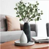 OurWarm – plantes artificielles, feuilles d'eucalyptus, Branches, 65cm, verdure artificielle en soie pour décoration de mariage, faux Eucalyptus