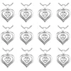 Fashion Jewelry Eternity Heart Real Silver Finish Cremation Jewelry Urn Ashes Pendant KeepSake Memorial Urn Collier219d