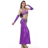 Costume di danza del ventre 2 pezzi / vestito gonna reggiseno 2018 Nuovo arrivo set di costumi orientali per danza del ventre