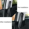 Car Sticker S line RS Development Car Safety Seat Belt Cover Soft Carbon Fiber Grain PU Strap Cover for Car Styling9931333